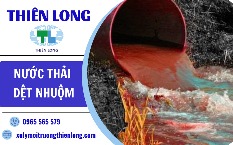 Nước thải dệt nhuộm